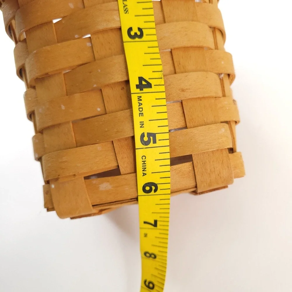 Longaberger Basket With Plastic Liner 6